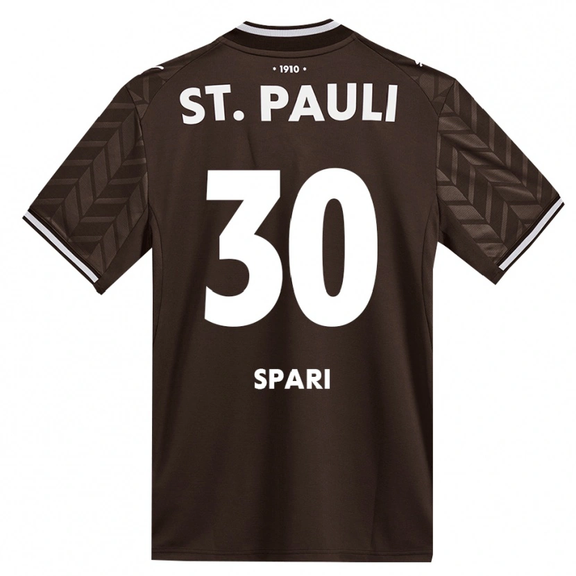 Danxen Criança Camisola Simon Spari #30 Branco Café Principal 2026/27 Camisa Brasil