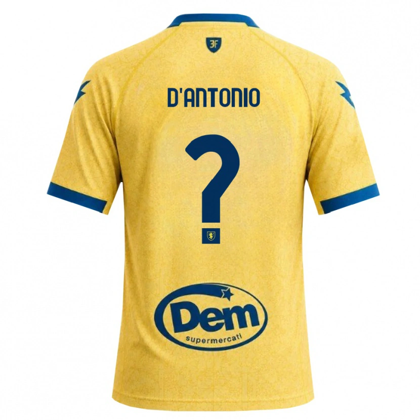 Danxen Criança Camisola Giuseppe D'antonio #0 Caqui Preto Azul Principal 2026/27 Camisa Brasil