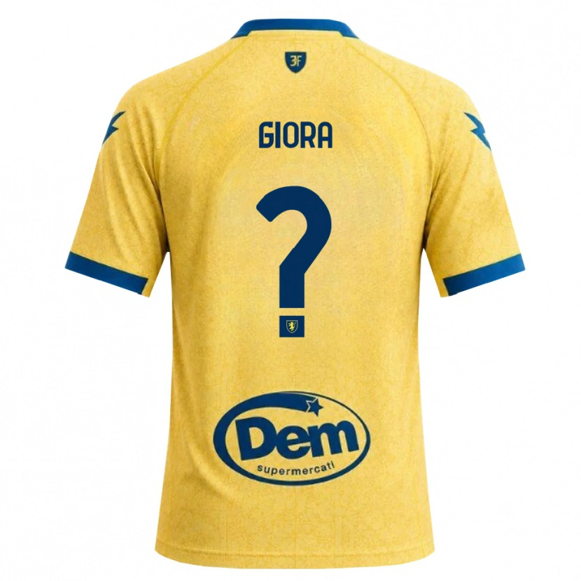 Danxen Criança Camisola Federico Giora #0 Caqui Preto Azul Principal 2026/27 Camisa Brasil