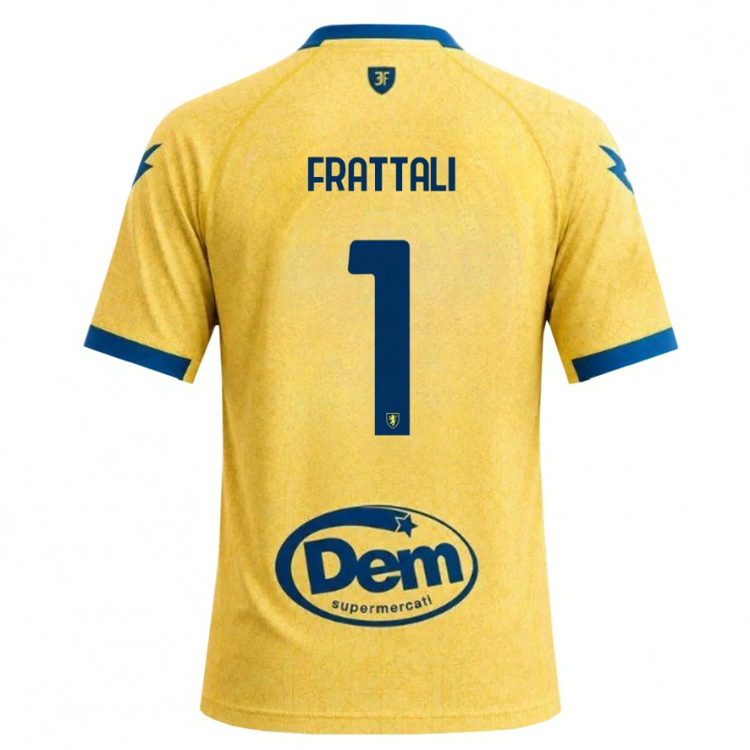Danxen Criança Camisola Pierluigi Frattali #1 Caqui Preto Azul Principal 2026/27 Camisa Brasil