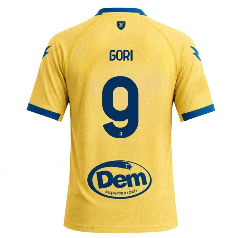 Danxen Criança Camisola Lorenzo Gori #9 Caqui Preto Azul Principal 2026/27 Camisa Brasil