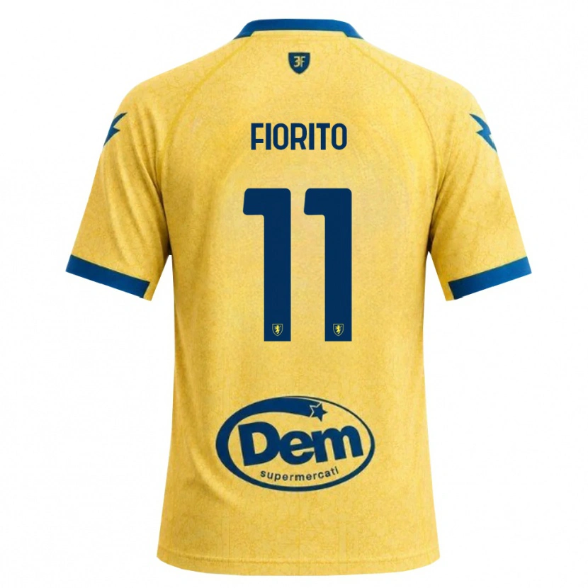 Danxen Criança Camisola Loris Fiorito #11 Caqui Preto Azul Principal 2026/27 Camisa Brasil
