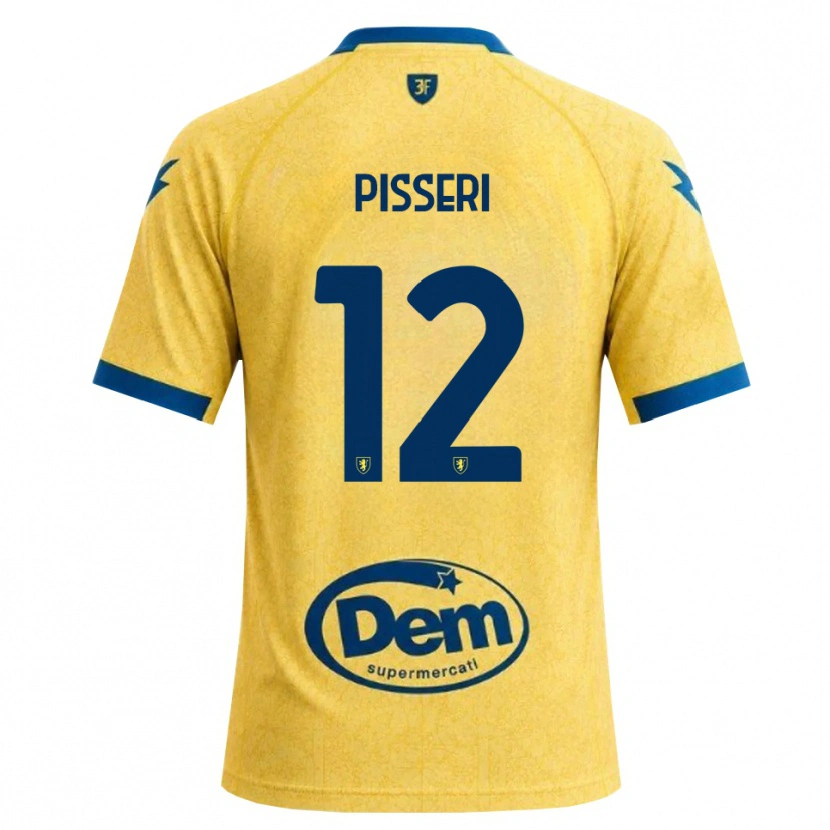 Danxen Criança Camisola Matteo Pisseri #12 Caqui Preto Azul Principal 2026/27 Camisa Brasil