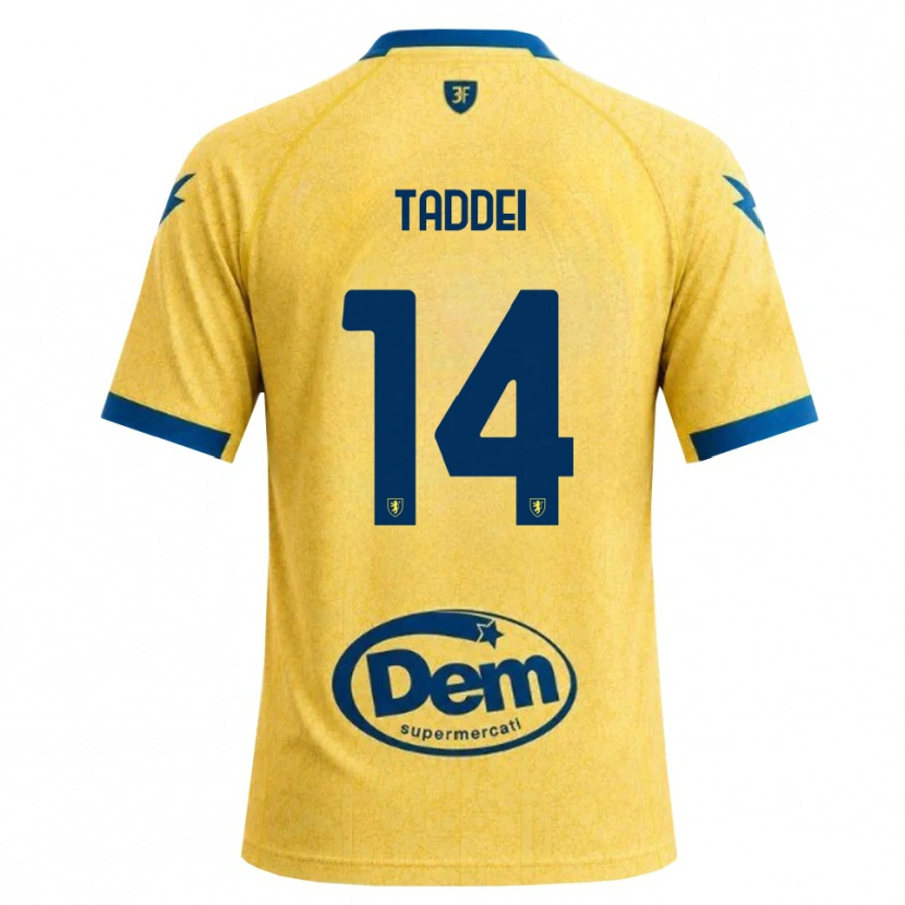 Danxen Criança Camisola Leonardo Taddei #14 Caqui Preto Azul Principal 2026/27 Camisa Brasil