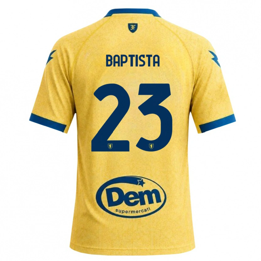 Danxen Criança Camisola Viktor Baptista #23 Caqui Preto Azul Principal 2026/27 Camisa Brasil