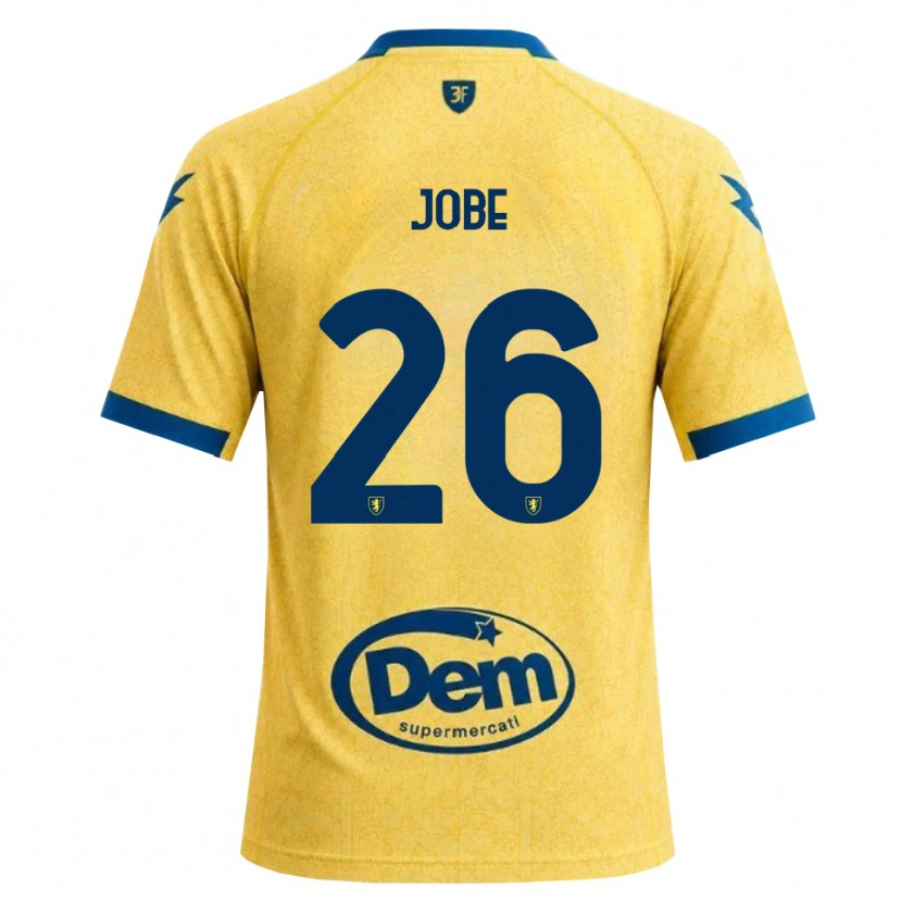 Danxen Criança Camisola Amadou Jobe #26 Caqui Preto Azul Principal 2026/27 Camisa Brasil