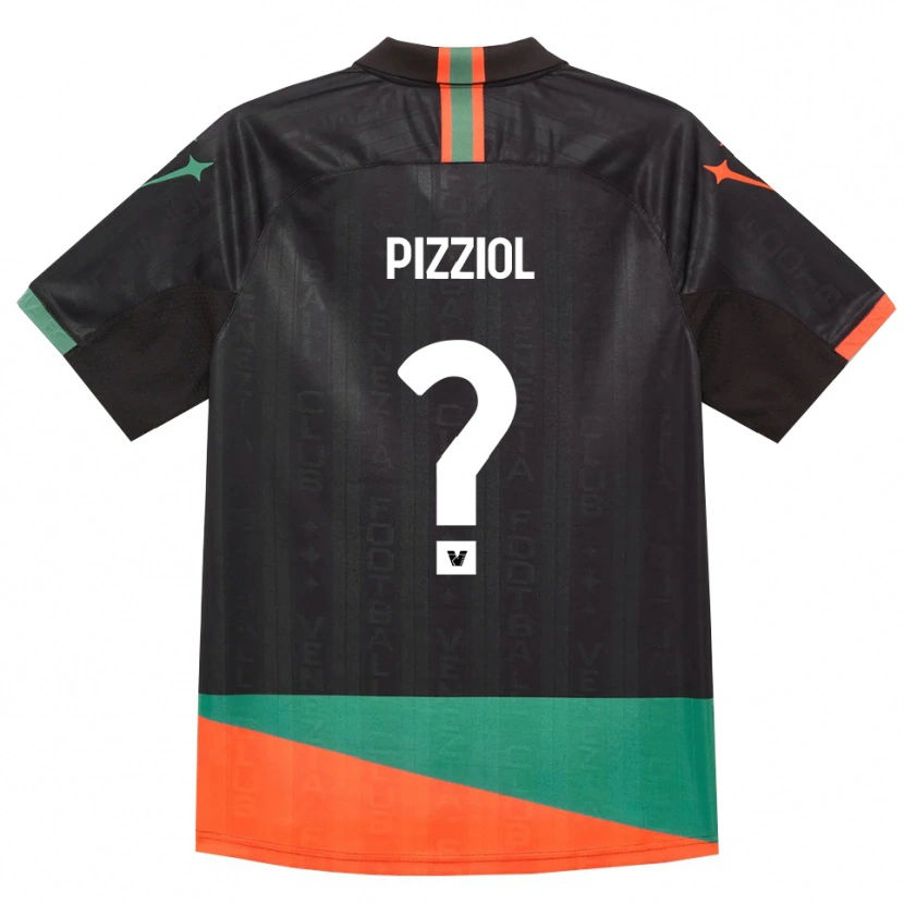 Danxen Criança Camisola Giacomo Pizziol #0 Preto Laranja Verde Principal 2026/27 Camisa Brasil