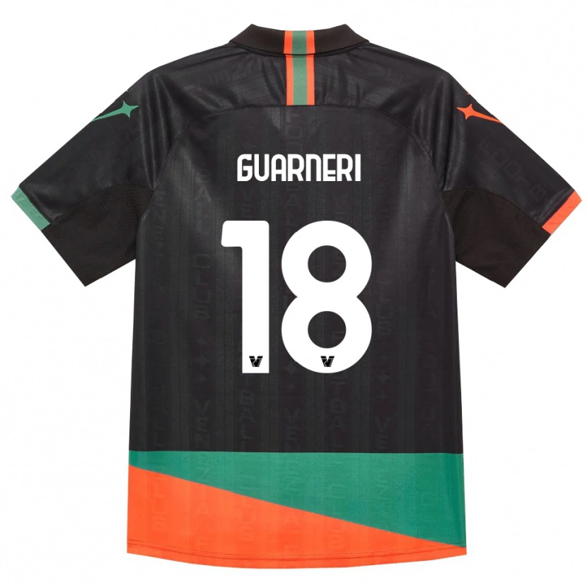 Danxen Criança Camisola Davide Guarneri #18 Preto Laranja Verde Principal 2026/27 Camisa Brasil