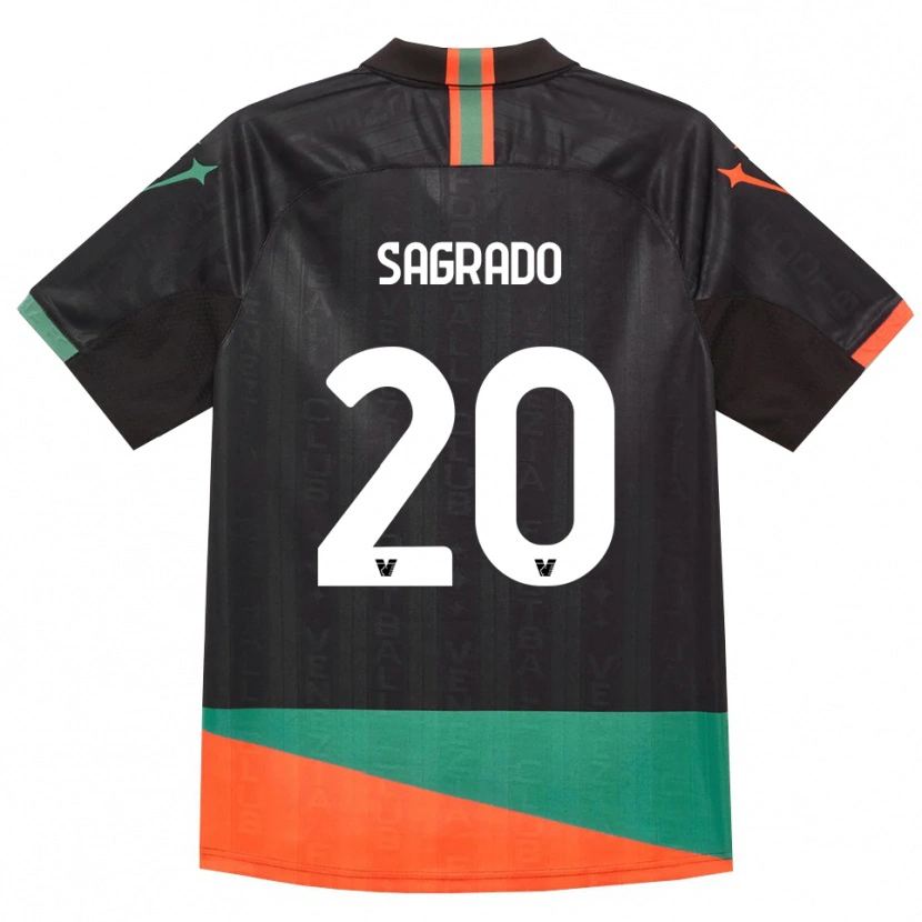 Danxen Criança Camisola Richie Sagrado #20 Preto Laranja Verde Principal 2026/27 Camisa Brasil