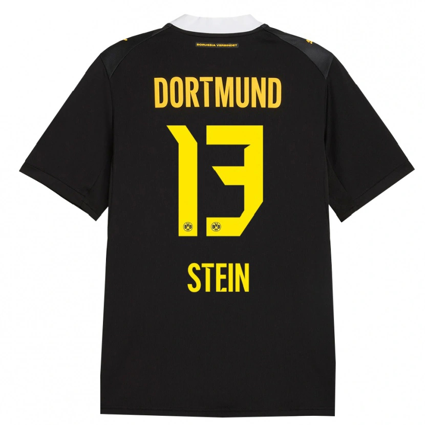 Danxen Criança Camisola Daniel Stein #13 Preto Vermelho Amarelo Alternativa 2026/27 Camisa Brasil