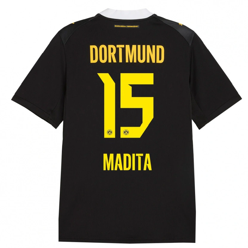 Danxen Criança Camisola Kohorst Madita #15 Preto Vermelho Amarelo Alternativa 2026/27 Camisa Brasil