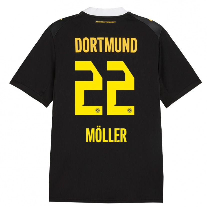 Danxen Criança Camisola Paul Möller #22 Preto Vermelho Amarelo Alternativa 2026/27 Camisa Brasil