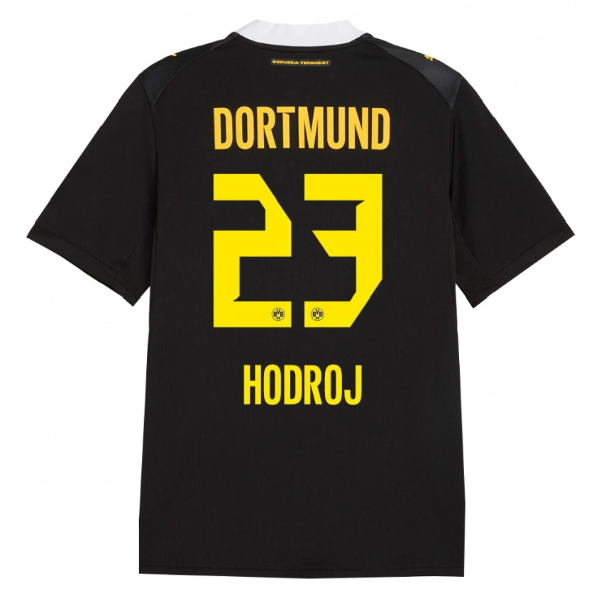 Danxen Criança Camisola Malik Hodroj #23 Preto Vermelho Amarelo Alternativa 2026/27 Camisa Brasil