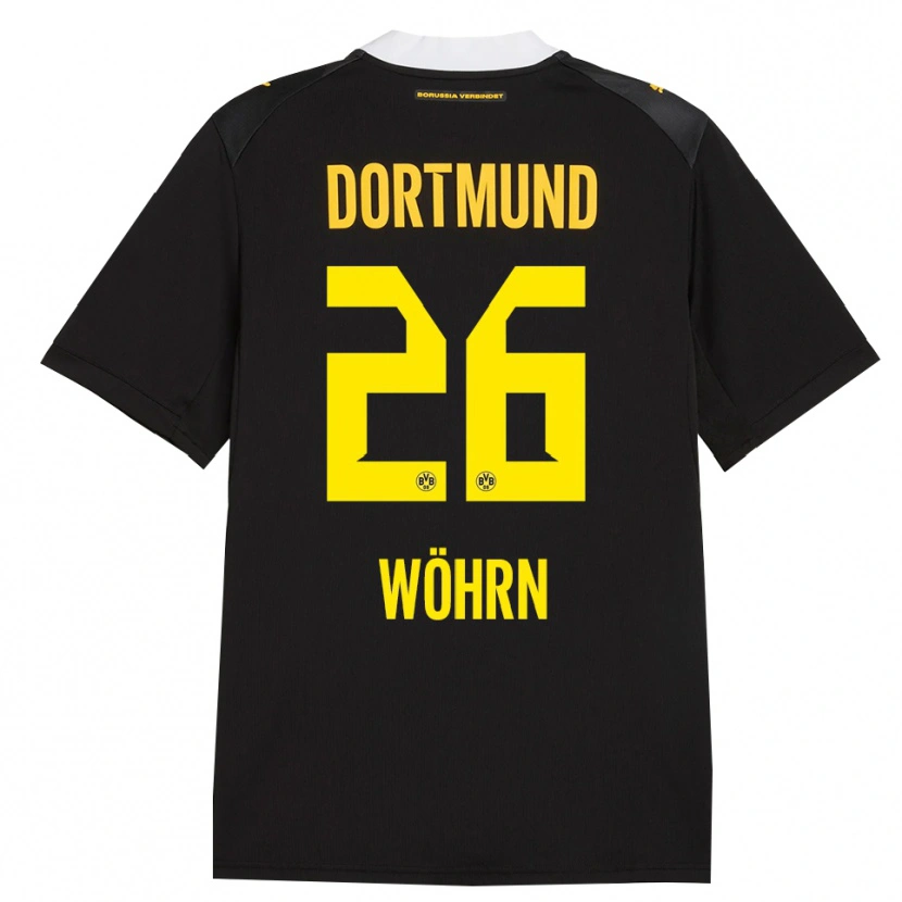 Danxen Criança Camisola Yasu Wöhrn #26 Preto Vermelho Amarelo Alternativa 2026/27 Camisa Brasil
