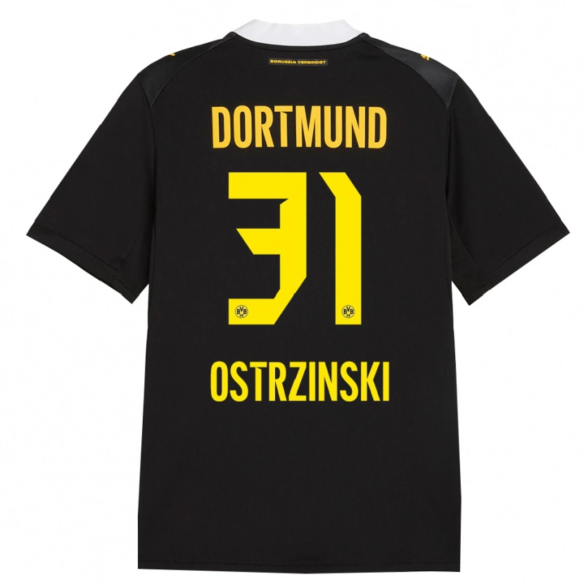 Danxen Criança Camisola Silas Ostrzinski #31 Preto Vermelho Amarelo Alternativa 2026/27 Camisa Brasil