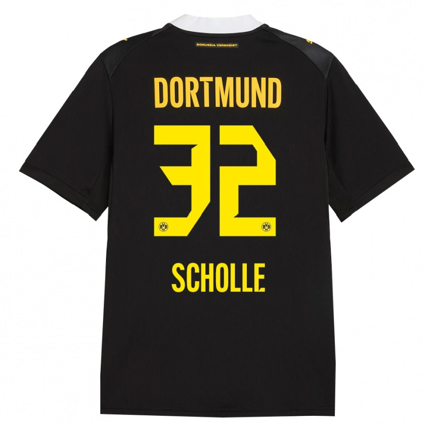 Danxen Criança Camisola Mia Scholle #32 Preto Vermelho Amarelo Alternativa 2026/27 Camisa Brasil
