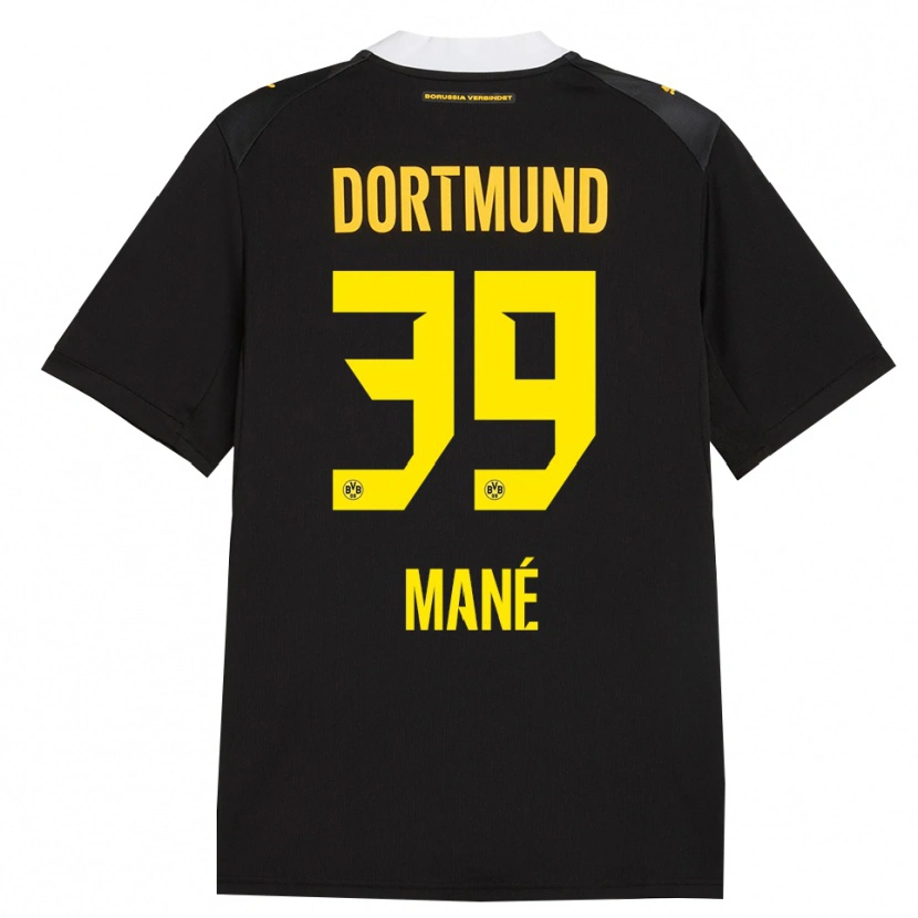 Danxen Criança Camisola Filippo Mane #39 Preto Vermelho Amarelo Alternativa 2026/27 Camisa Brasil