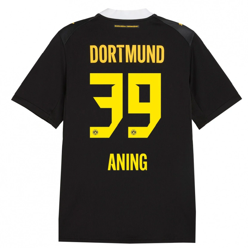Danxen Criança Camisola Prince Aning #39 Preto Vermelho Amarelo Alternativa 2026/27 Camisa Brasil