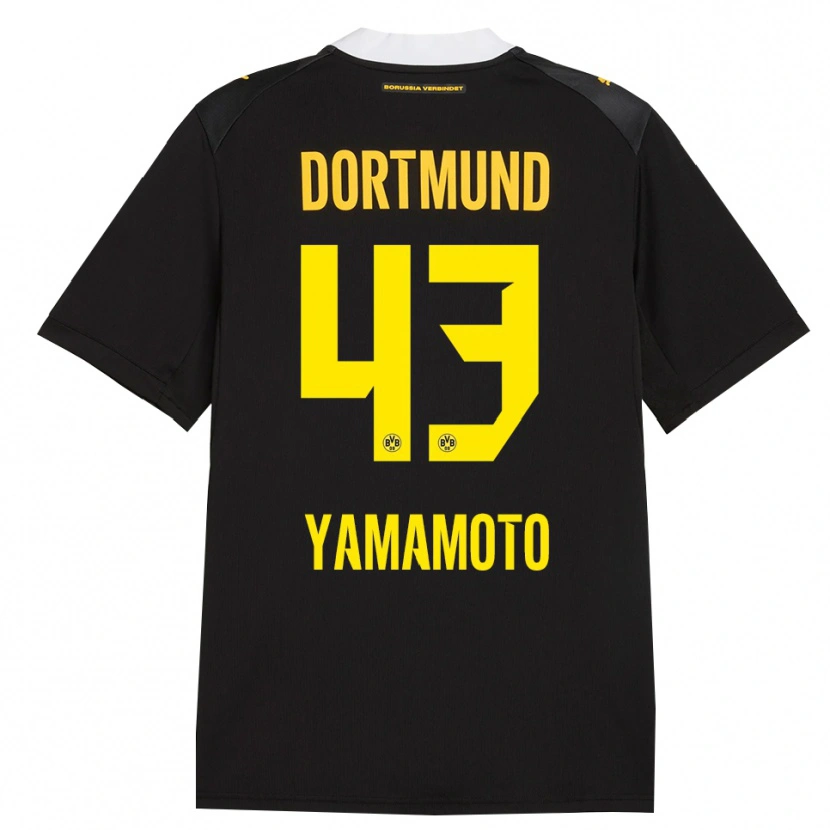 Danxen Criança Camisola Takato Yamamoto #43 Preto Vermelho Amarelo Alternativa 2026/27 Camisa Brasil