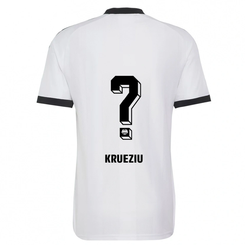 Danxen Criança Camisola Rahman Krueziu #0 Branco Preto Alternativa 2026/27 Camisa Brasil