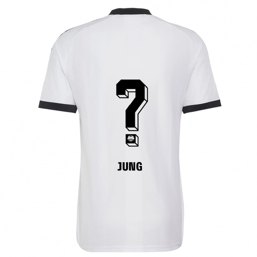 Danxen Criança Camisola Louis Jung #0 Branco Preto Alternativa 2026/27 Camisa Brasil