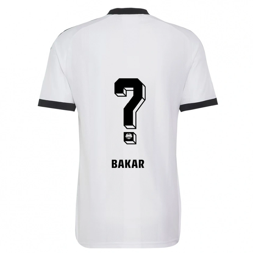 Danxen Criança Camisola Yunus Bakar #0 Branco Preto Alternativa 2026/27 Camisa Brasil