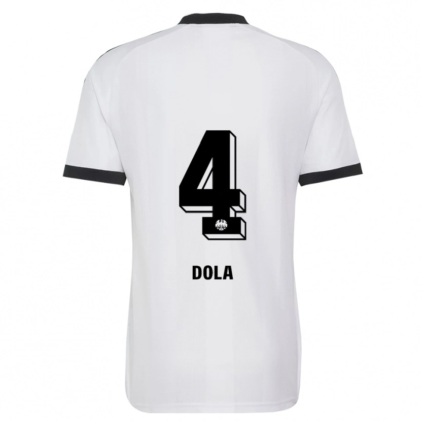 Danxen Criança Camisola Igor Dola #4 Branco Preto Alternativa 2026/27 Camisa Brasil