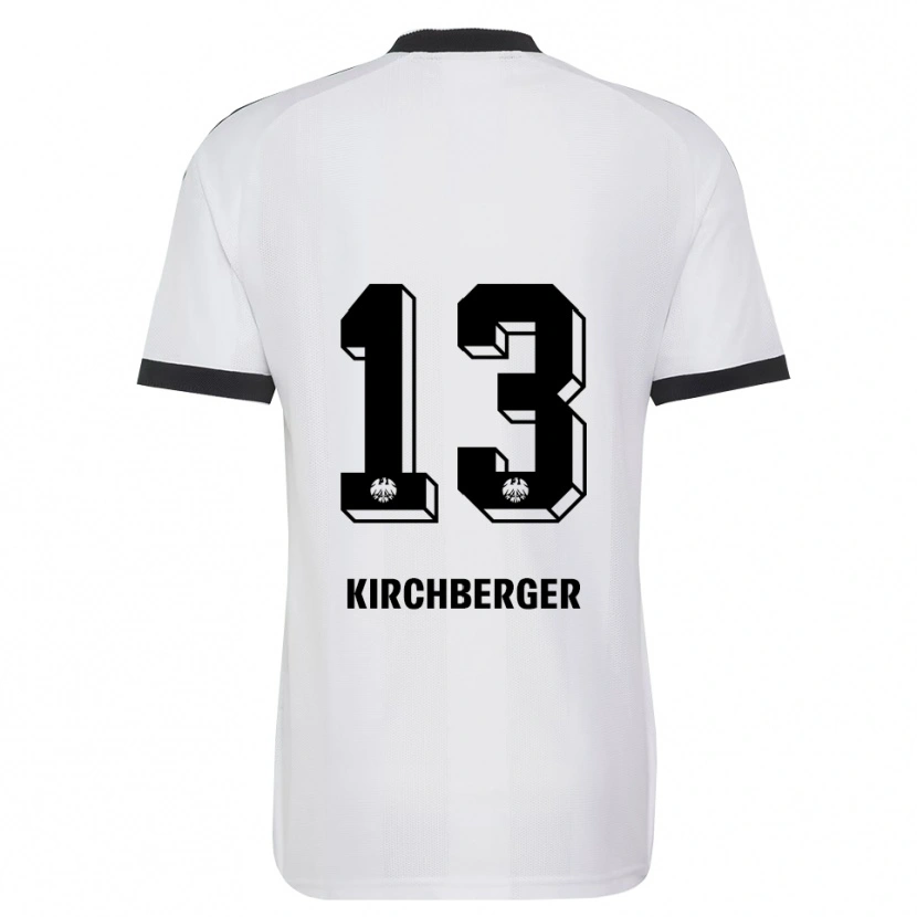 Danxen Criança Camisola Virginia Kirchberger #13 Branco Preto Alternativa 2026/27 Camisa Brasil