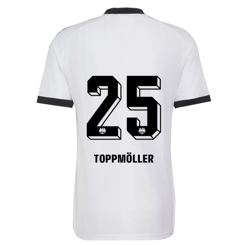 Danxen Criança Camisola Lionel Toppmöller #25 Branco Preto Alternativa 2026/27 Camisa Brasil