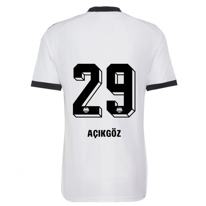 Danxen Criança Camisola Dilara Açıkgöz #29 Branco Preto Alternativa 2026/27 Camisa Brasil