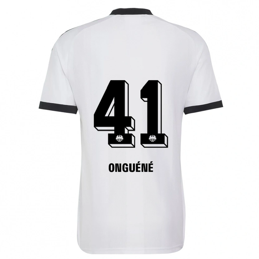 Danxen Criança Camisola Jérôme Onguéné #41 Branco Preto Alternativa 2026/27 Camisa Brasil