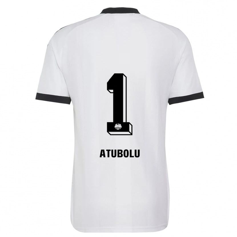 Danxen Criança Camisola Noah Atubolu #1 Branco Preto Alternativa 2026/27 Camisa Brasil