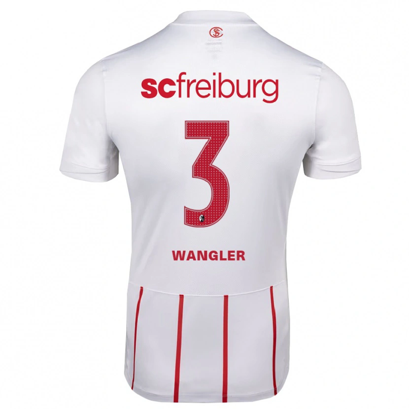 Danxen Criança Camisola Tim Wangler #3 Branco Vermelho Amarelo Alternativa 2026/27 Camisa Brasil