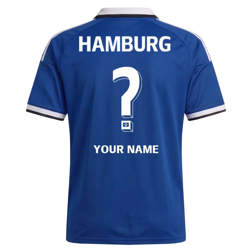 Danxen Criança Camisola Seu Nome #0 Branco Azul Alternativa 2026/27 Camisa Brasil