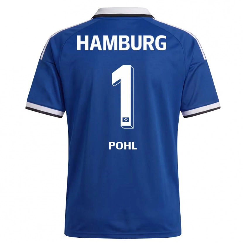 Danxen Criança Camisola Christina Pohl #1 Branco Azul Alternativa 2026/27 Camisa Brasil