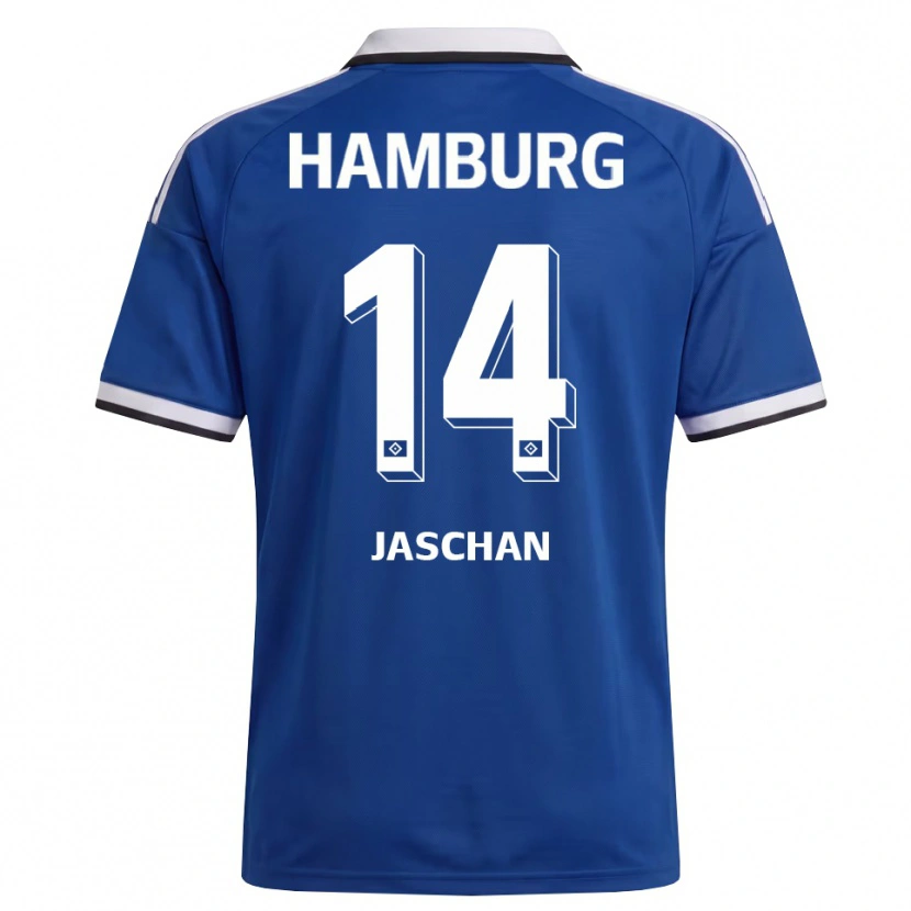 Danxen Criança Camisola Endrik Jaschan #14 Branco Azul Alternativa 2026/27 Camisa Brasil