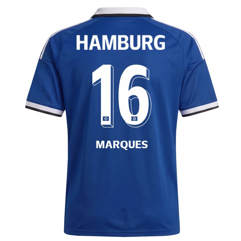 Danxen Criança Camisola Alex Da Graca Marques #16 Branco Azul Alternativa 2026/27 Camisa Brasil