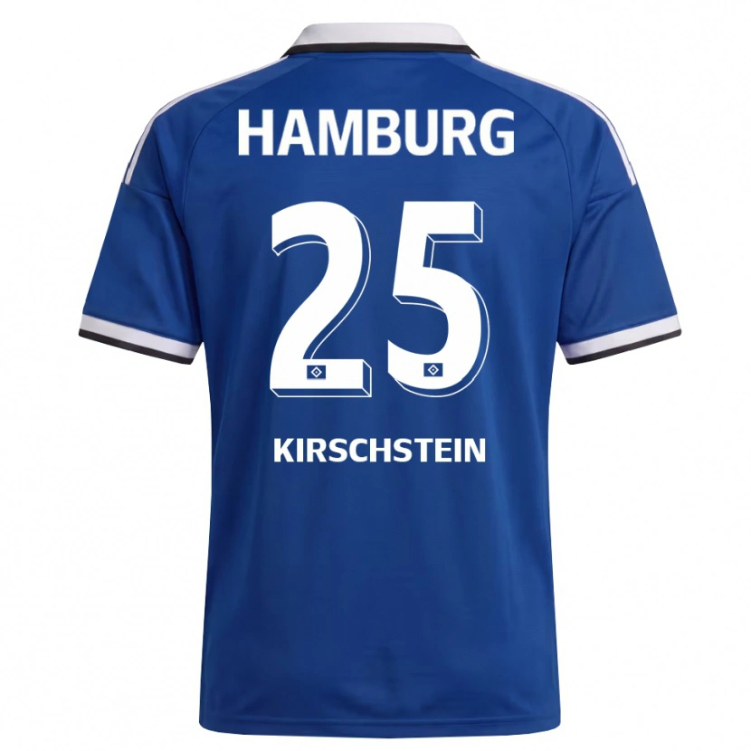 Danxen Criança Camisola Merle Kirschstein #25 Branco Azul Alternativa 2026/27 Camisa Brasil