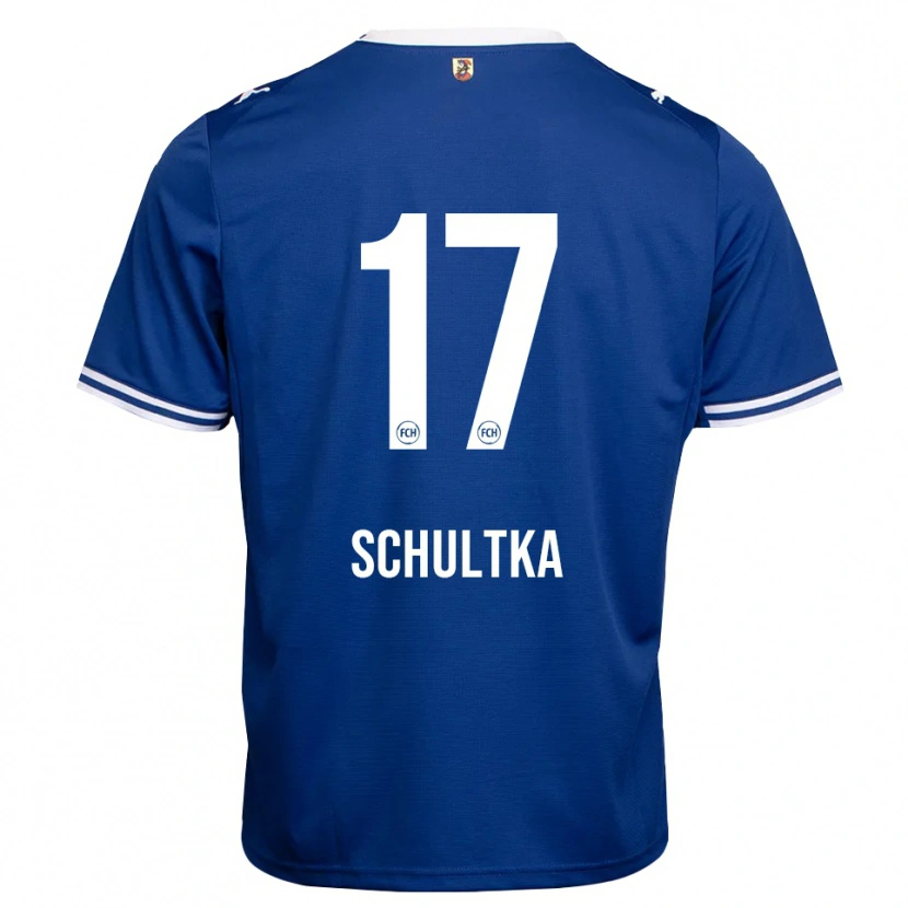 Danxen Criança Camisola Silas Schultka #17 Azul Real Branco Alternativa 2026/27 Camisa Brasil