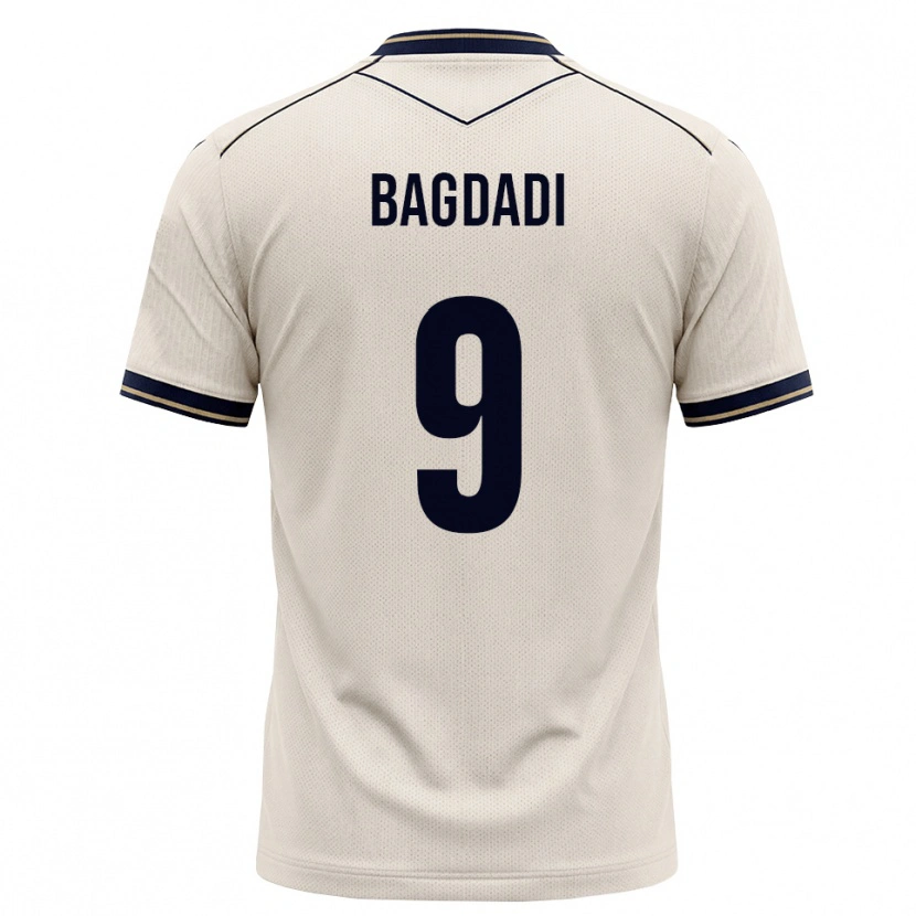 Danxen Criança Camisola Zakaria Bagdadi #9 Branco Azul Tinta Alternativa 2026/27 Camisa Brasil