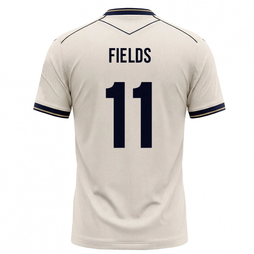 Danxen Criança Camisola Jykese Fields #11 Branco Azul Tinta Alternativa 2026/27 Camisa Brasil