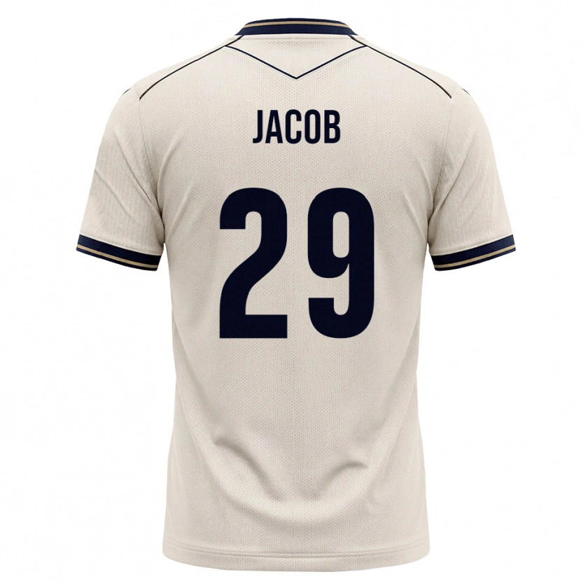 Danxen Criança Camisola Tyler Jacob #29 Branco Azul Tinta Alternativa 2026/27 Camisa Brasil