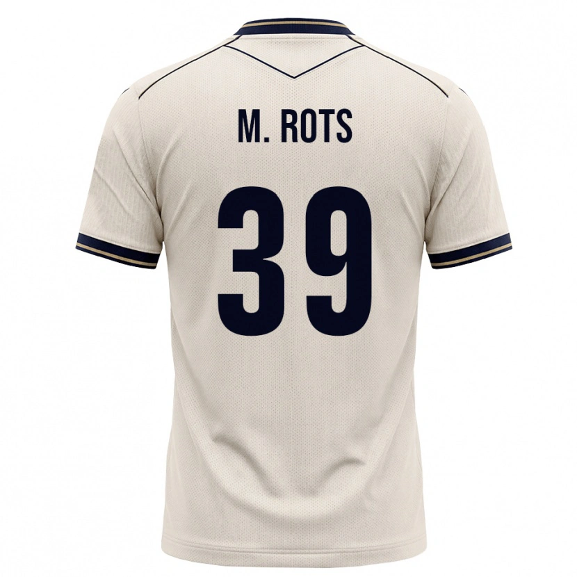 Danxen Criança Camisola Mats Rots #39 Branco Azul Tinta Alternativa 2026/27 Camisa Brasil