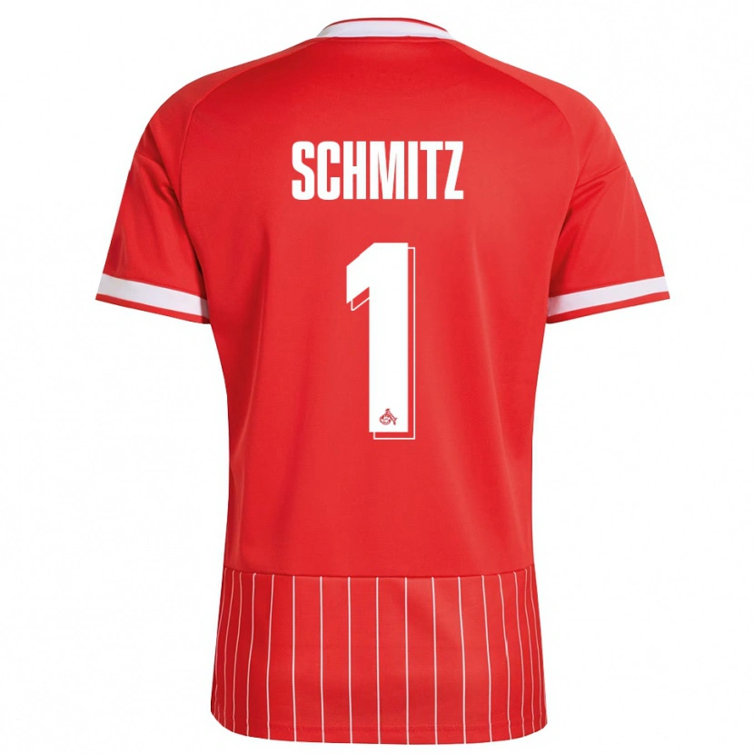 Danxen Criança Camisola Lisa Schmitz #1 Vermelho Branco Verde Alternativa 2026/27 Camisa Brasil