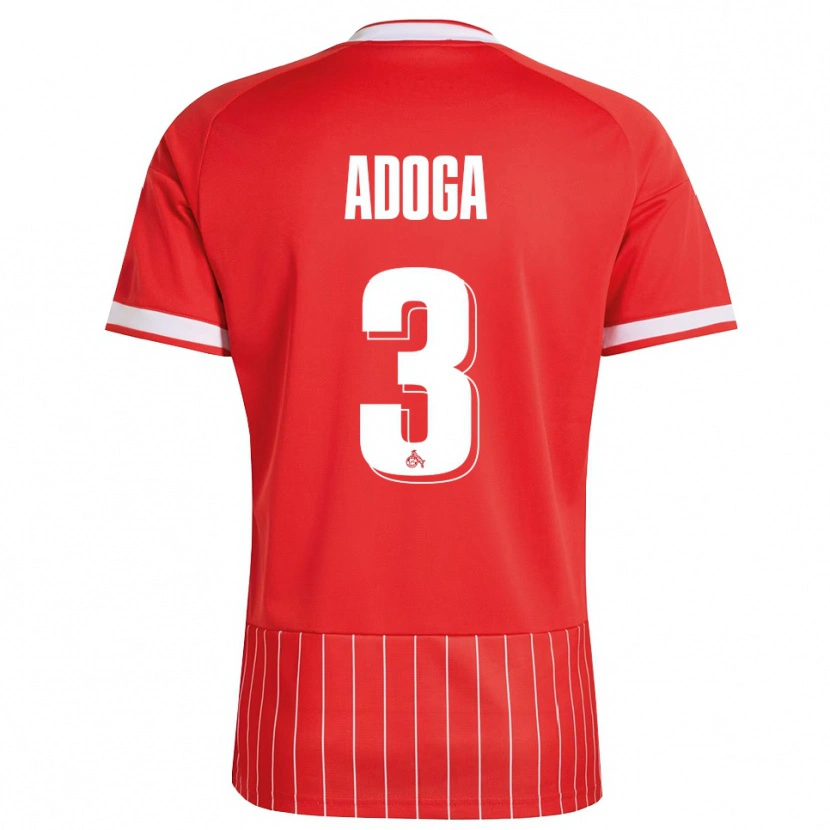 Danxen Criança Camisola Brian Adoga #3 Vermelho Branco Verde Alternativa 2026/27 Camisa Brasil