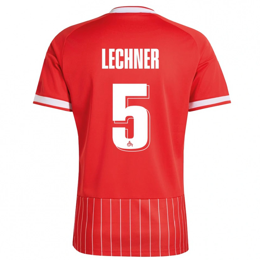 Danxen Criança Camisola Luca Lechner #5 Vermelho Branco Verde Alternativa 2026/27 Camisa Brasil
