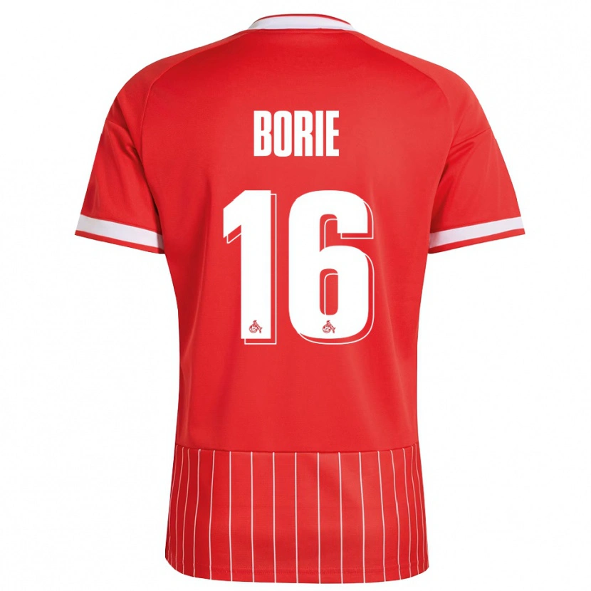Danxen Criança Camisola Etienne Borie #16 Vermelho Branco Verde Alternativa 2026/27 Camisa Brasil