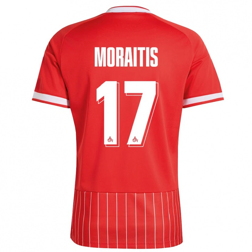 Danxen Criança Camisola Victor Moraitis #17 Vermelho Branco Verde Alternativa 2026/27 Camisa Brasil