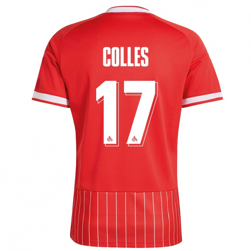 Danxen Criança Camisola Jan Colles #17 Vermelho Branco Verde Alternativa 2026/27 Camisa Brasil