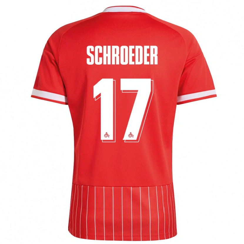 Danxen Criança Camisola Alexander Schroeder #17 Vermelho Branco Verde Alternativa 2026/27 Camisa Brasil